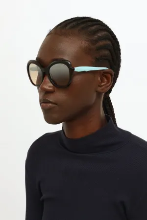 Brown & Blue TF 4154 Sunglasses
