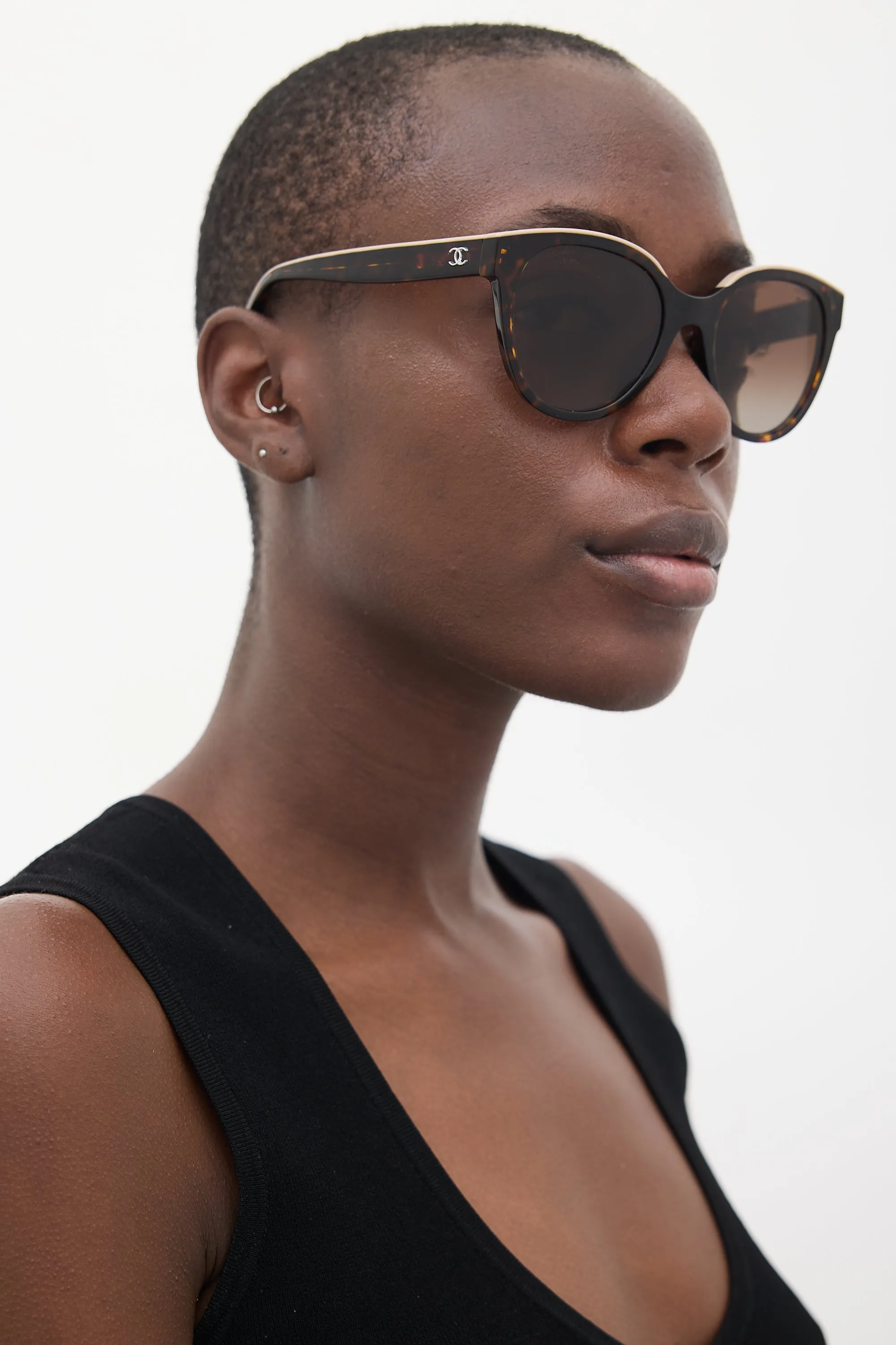 Brown & Cream 5414-A Sunglasses
