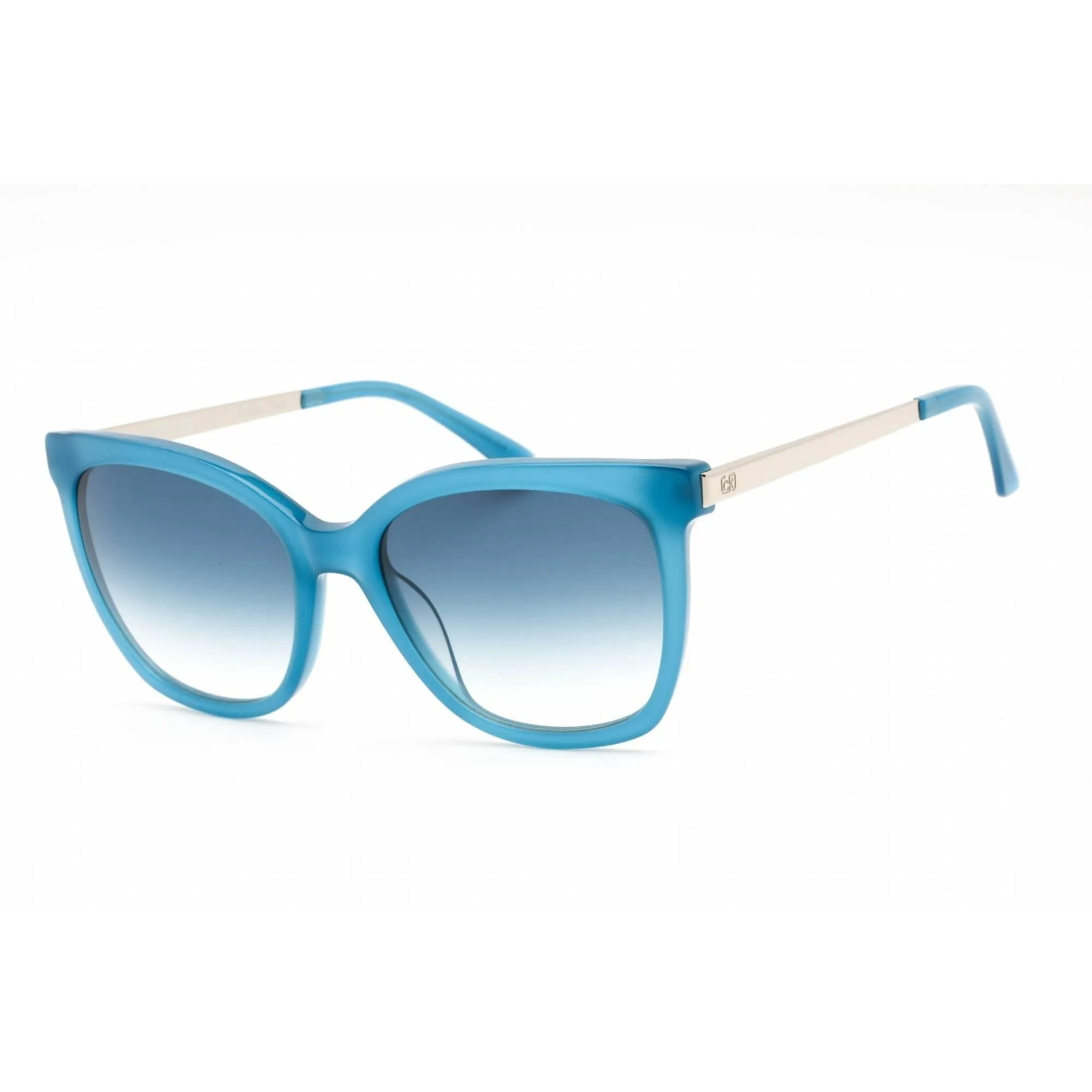 Calvin Klein Women's Sunglasses - Full Rim Milky Teal Blue Plastic | CK21703S 430