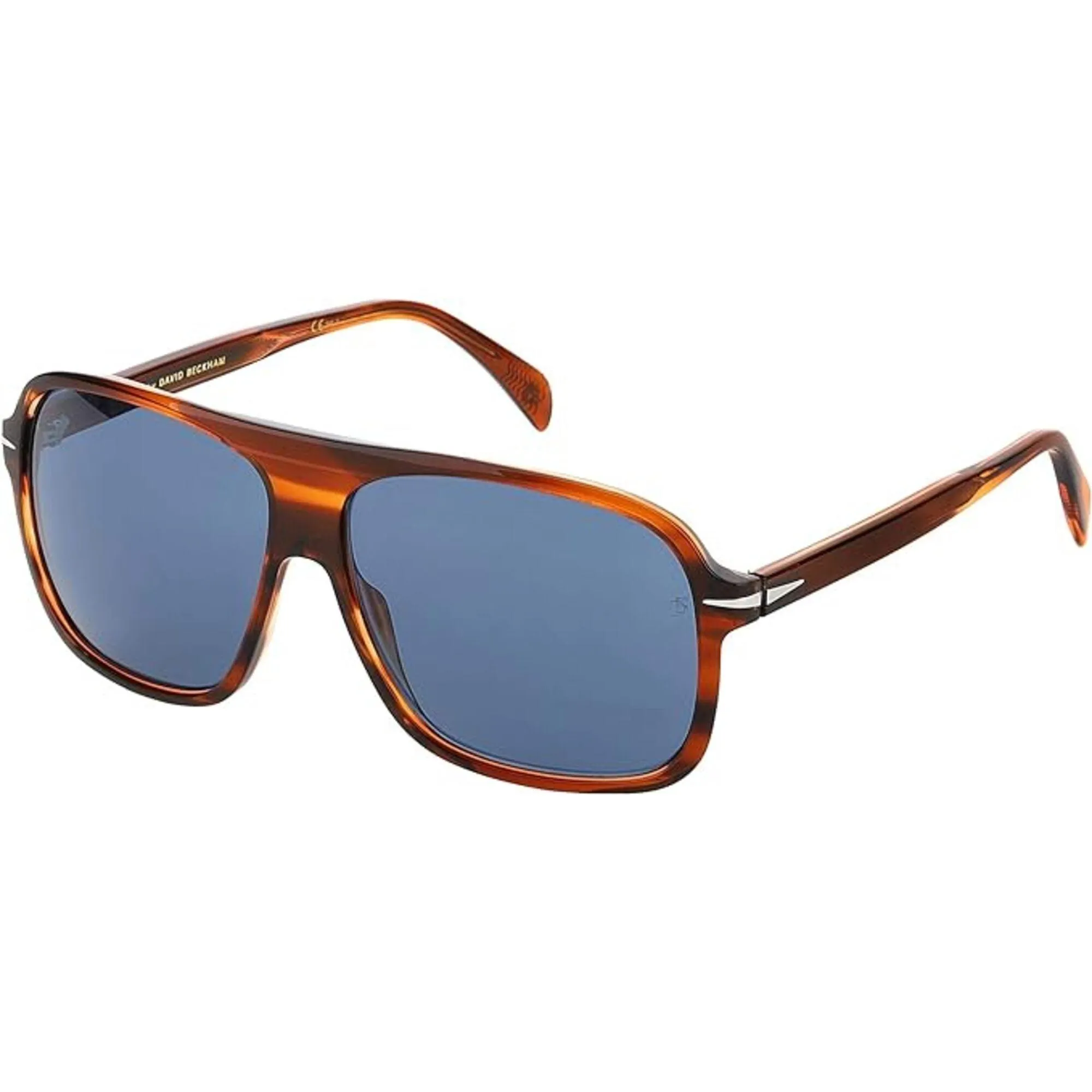 David Beckham Men's Sunglasses - Brown Horn Frame | DAVID BECKHAM DB 7008/S 0EX4/KU