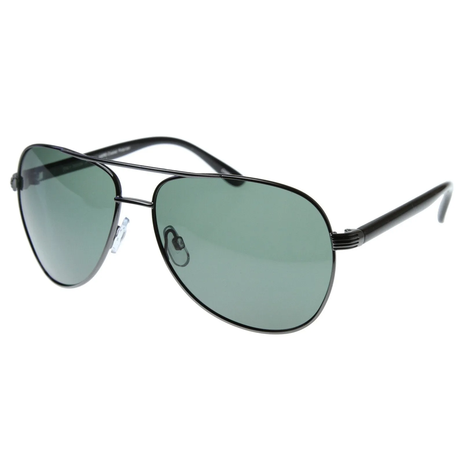 High Grade Premium Polarized Large Classic Metal Aviator Sunglasses 8320