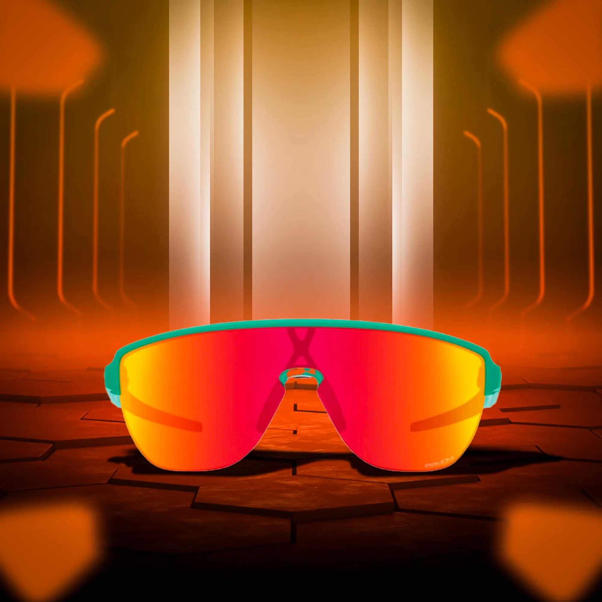 Oakley Corridor Prizm Ruby mirrored Sunglass