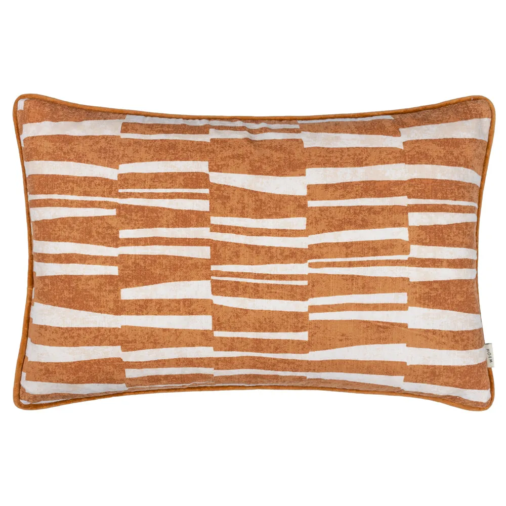 Piper Abstract Cushion Dusk/Bronze