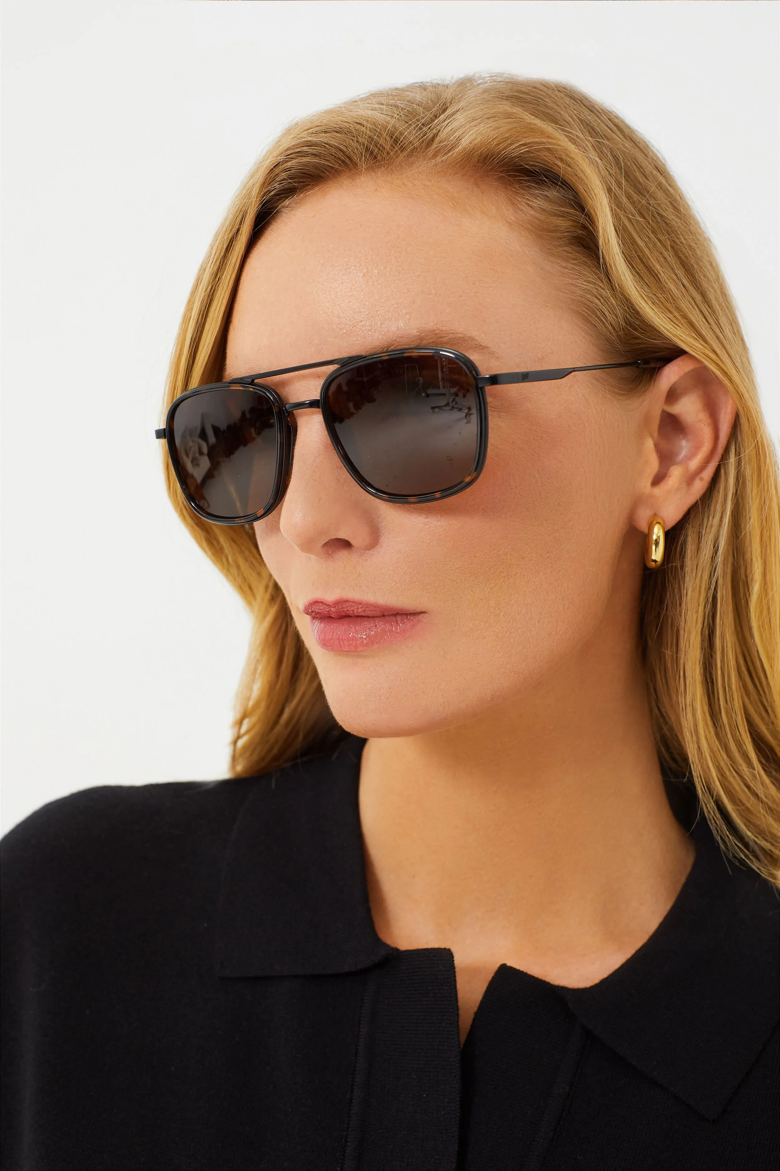 Tortoise Amber Estero Polarized Sunglasses